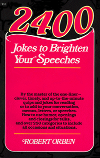 2400 Jokes to Brighten Your Speeches