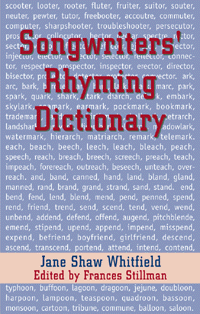 Songwriters' Rhyming Dictionary